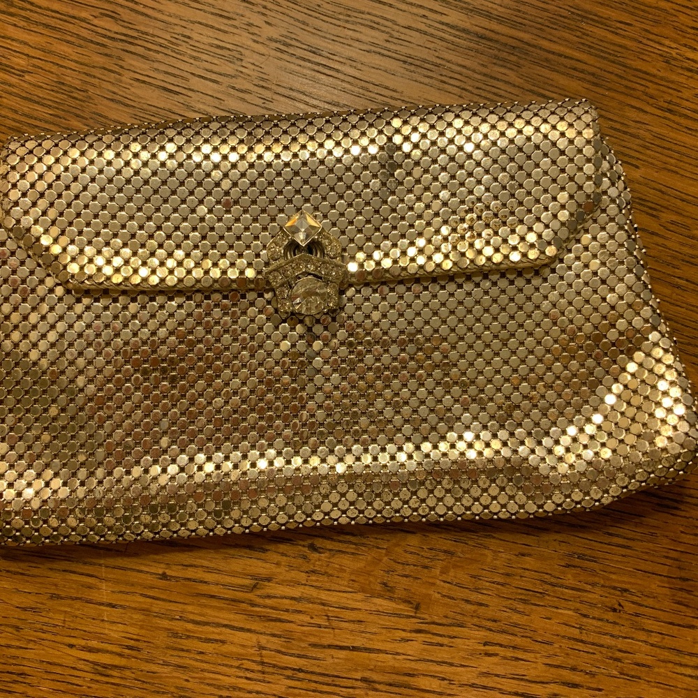 Whiting Davis mesh clutch